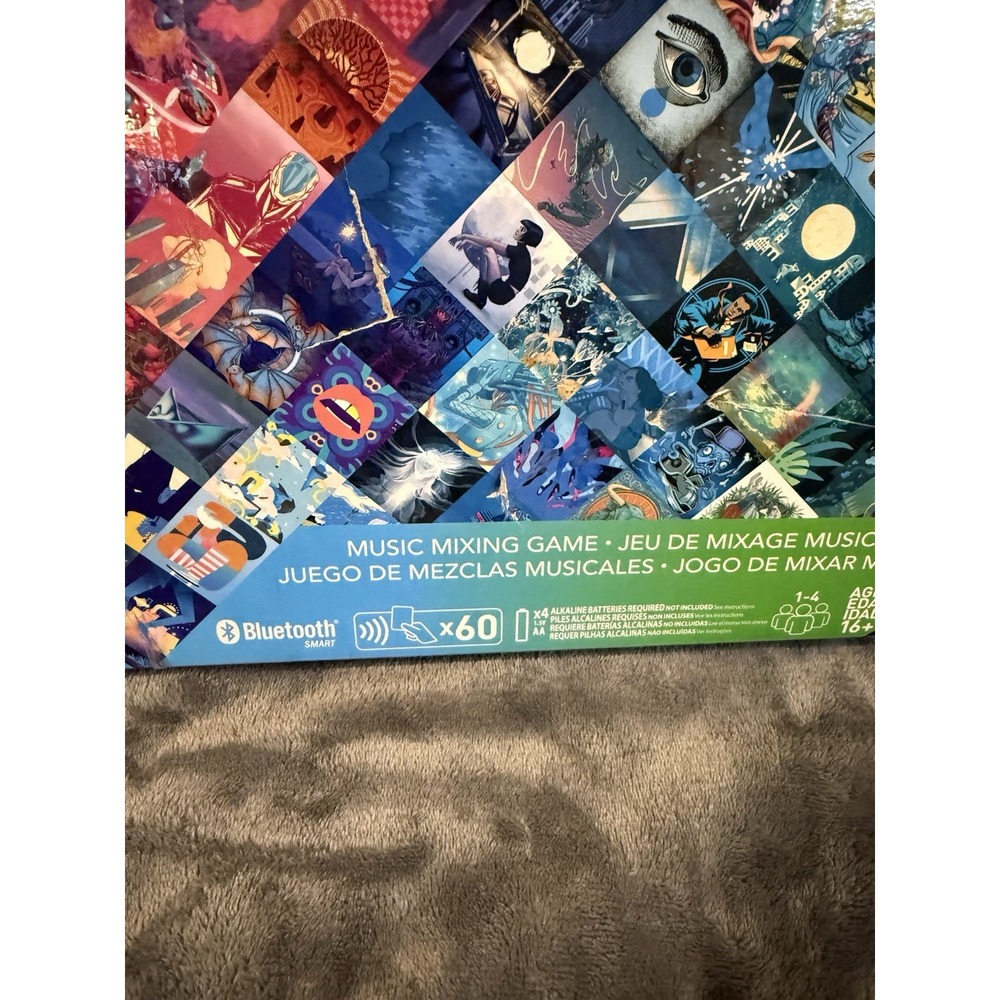 Hasbro Harmonix Dropmix Gaming System Board Music Mixer W/65 Cards & Instruction